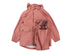 MarMar rainwear Osmund pants and jacket rose parfait